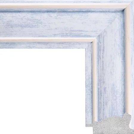 Рама багетная 30x40 для картин и зеркал - 5,5 см, классическая, пластиковая, с креплением, без стекла, М-24-1