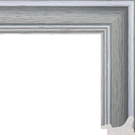 Рама багетная 30x40 для картин и зеркал - 3,8 см, классическая, пластиковая, с креплением, без стекла, М-9-4