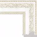Рама багетная 60x80 для картин и зеркал - 6,0 см, классическая, пластиковая, с креплением, без стекла, М-28-3