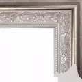 Рама багетная 40x50 для картин и зеркал - 5,2 см, классическая, пластиковая, с креплением, без стекла, М-23-1