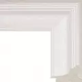 Рама багетная 40x60 для картин и зеркал - 5,8 см, классическая, пластиковая, с креплением, без стекла, М-5-8