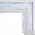 Рама багетная 50x60 для картин и зеркал - 5,5 см, классическая, пластиковая, с креплением, без стекла, М-24-1