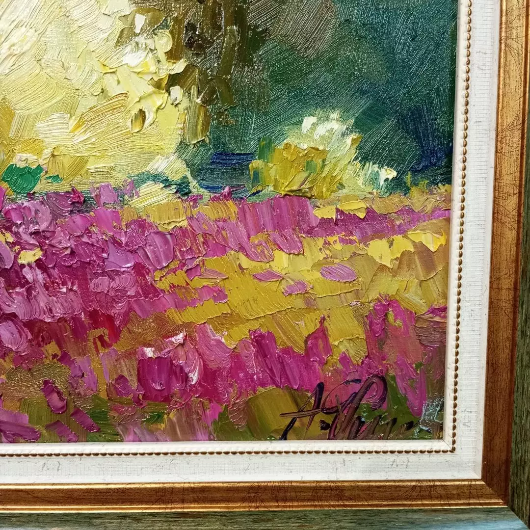 Картина. Александр Филиппов Цветущая акация холст, масло, 30х40 см. Авторская живопись.
