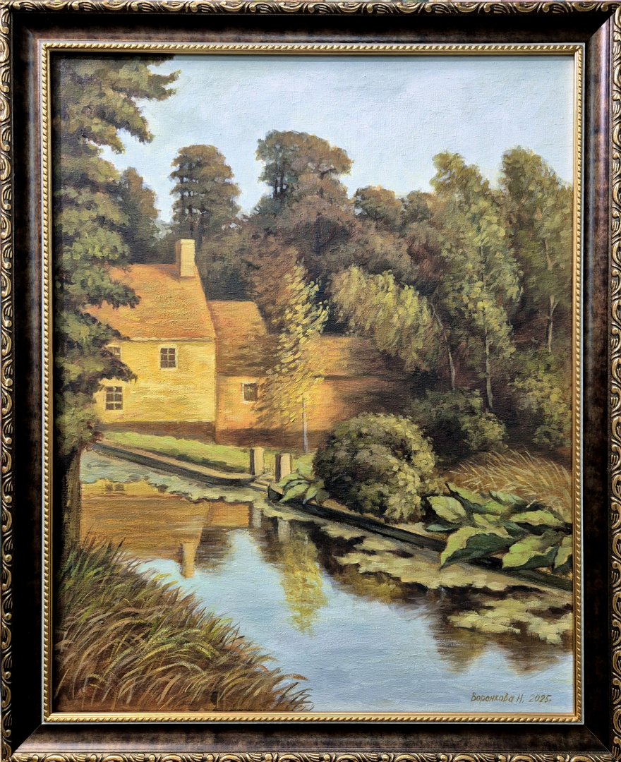 Картина. Наталья Воронкова. Старая Англия. Холст, масло. 50х40см. Авторская живопись.