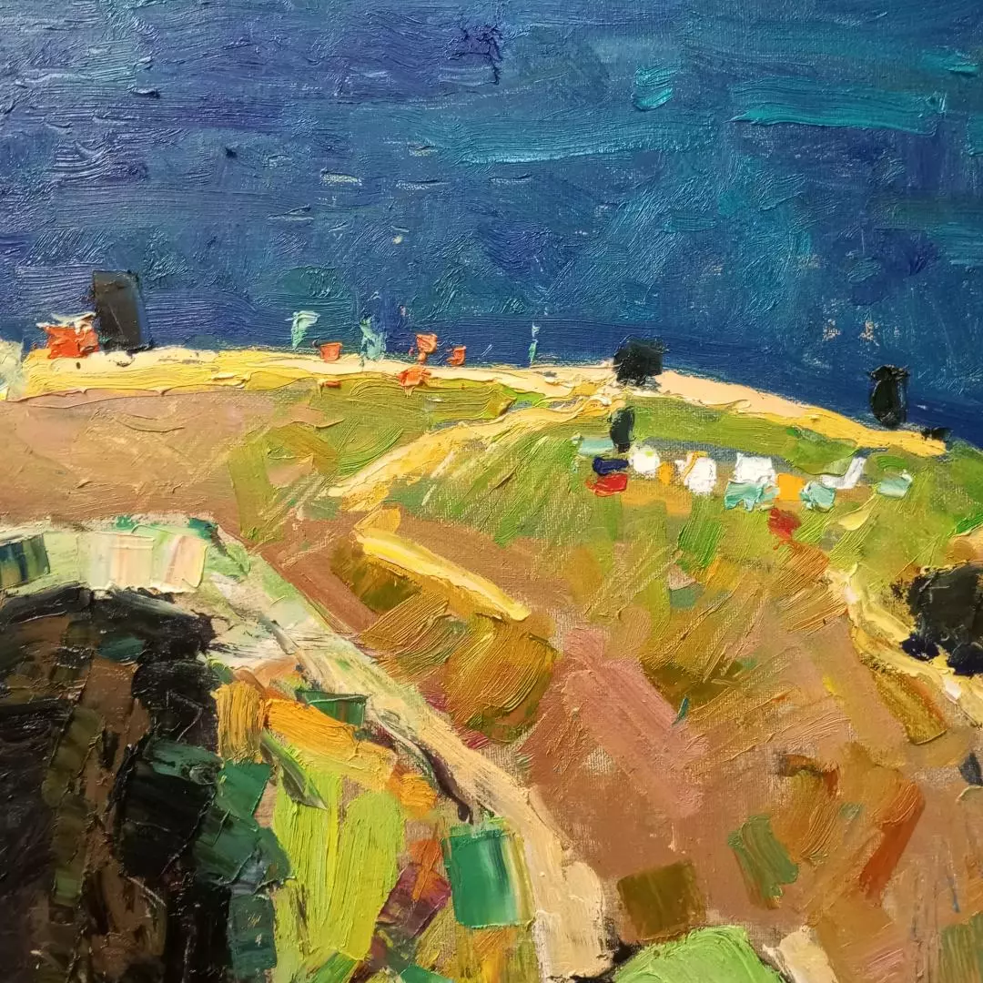 Картина. Юрий Болотов. Байкал. Холст, масло. 80х90 см. Авторская живопись
