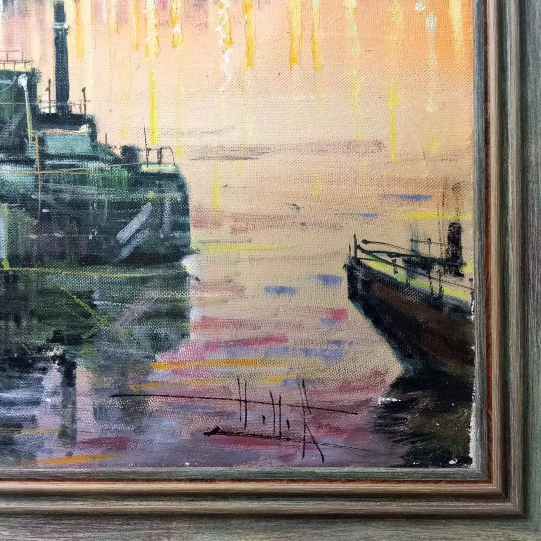 Картина. Владимир Попов Дрезден, холст, масло, 50х60 см. Авторская живопись.