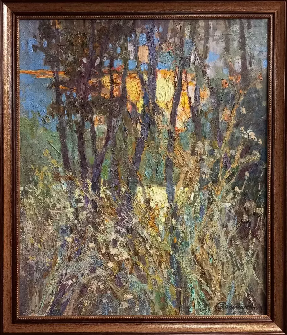 Картина. Светлана Володина Блеск холст, масло, 60х50 см. Авторская живопись.