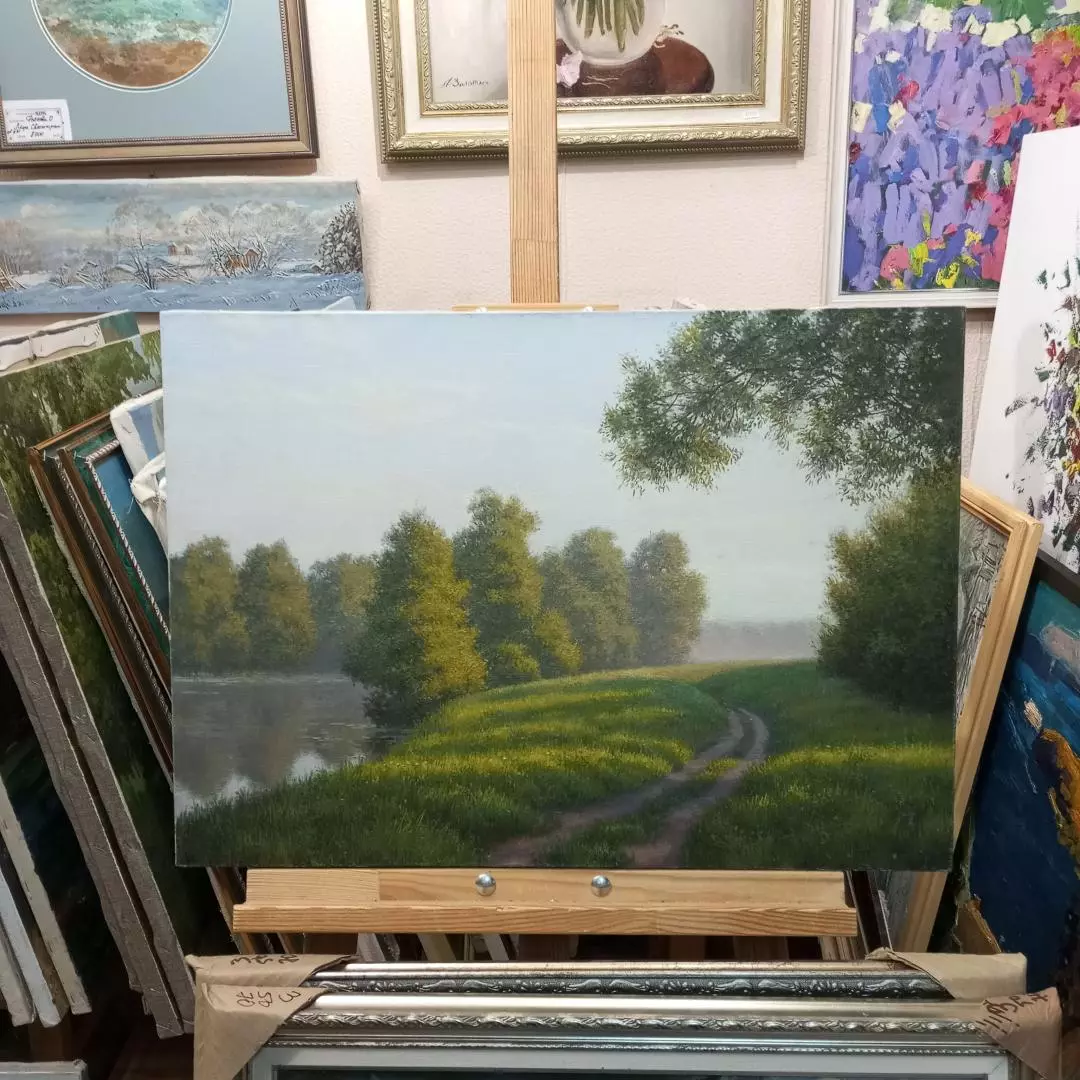 Соколов Кирилл. Лето. Холст, масло. 43х60 см. Авторская живопись
