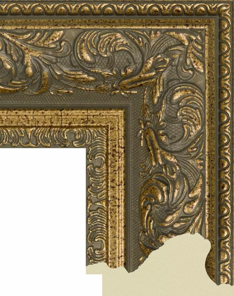 Рама багетная 80x100 для картин и зеркал, пластиковая, с креплением, 920-174