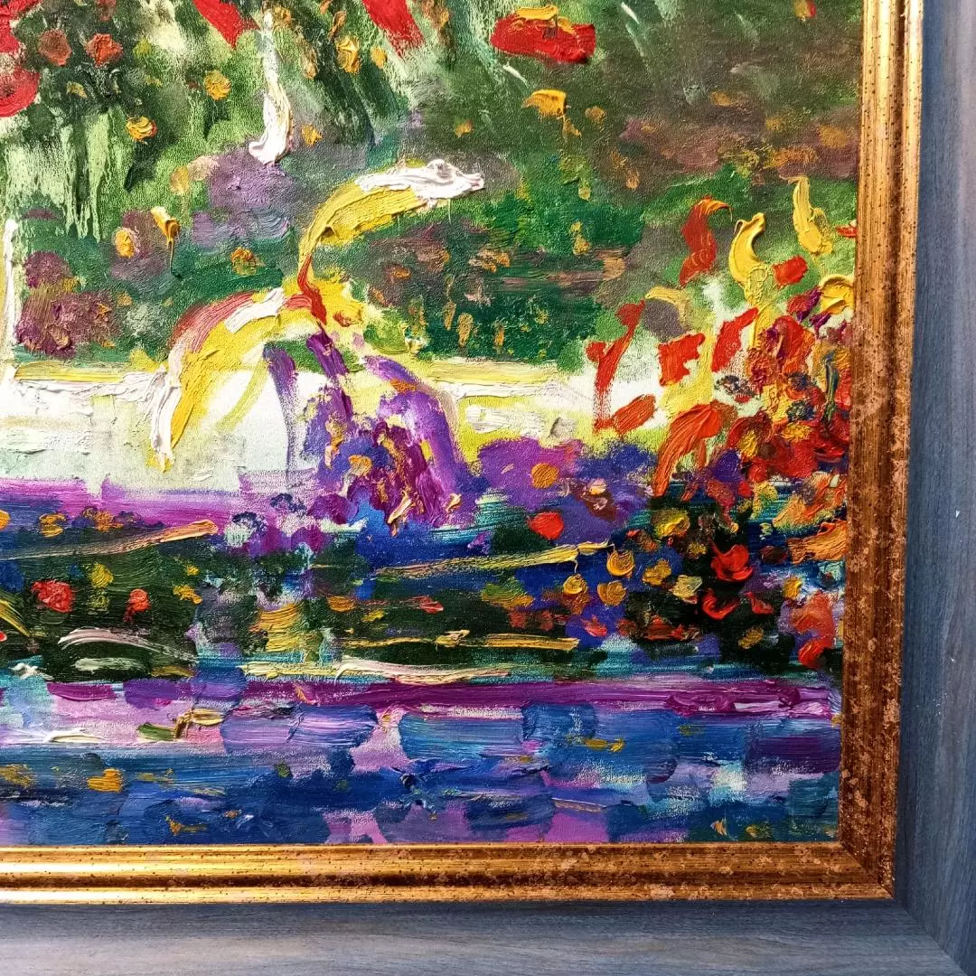 Картина. Сулеков Юрий Краски лета оргалит, масло 60х61,5 см. Авторская живопись.