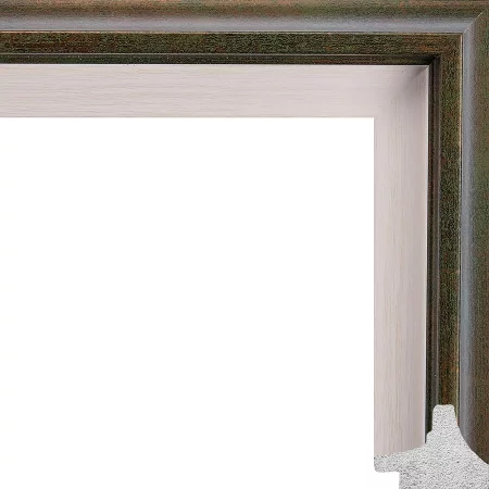 Рама багетная 40x40 для картин и зеркал - 3,7 см, классическая, пластиковая, с креплением, без стекла, М-16-4