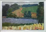 Картина. Юрий Болотов. После дождя. Холст, масло. 41х60см. Авторская живопись