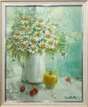 Картина. Светлана Соловьева. Ромашк. Холст, масло. 50х40 см. Авторская живопись.