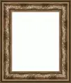 Багетная рама 65x75 для картин и зеркал, ширина - 9,9 см, классическая, пластиковая, с креплением, 157-10