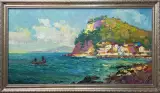 Картина. Александр Филиппов. Утро над Джанхотом. Холст, масло. 45х85 см. Авторская живопись.