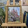 Картина. Инна Москалева. Россия. Холст, картон, масло. 30х24 см. Авторская живопись.
