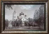 Картина. Сергей Нелюбин. Благовещенский собор. Холст, масло. 20х30 см. Авторская живопись.