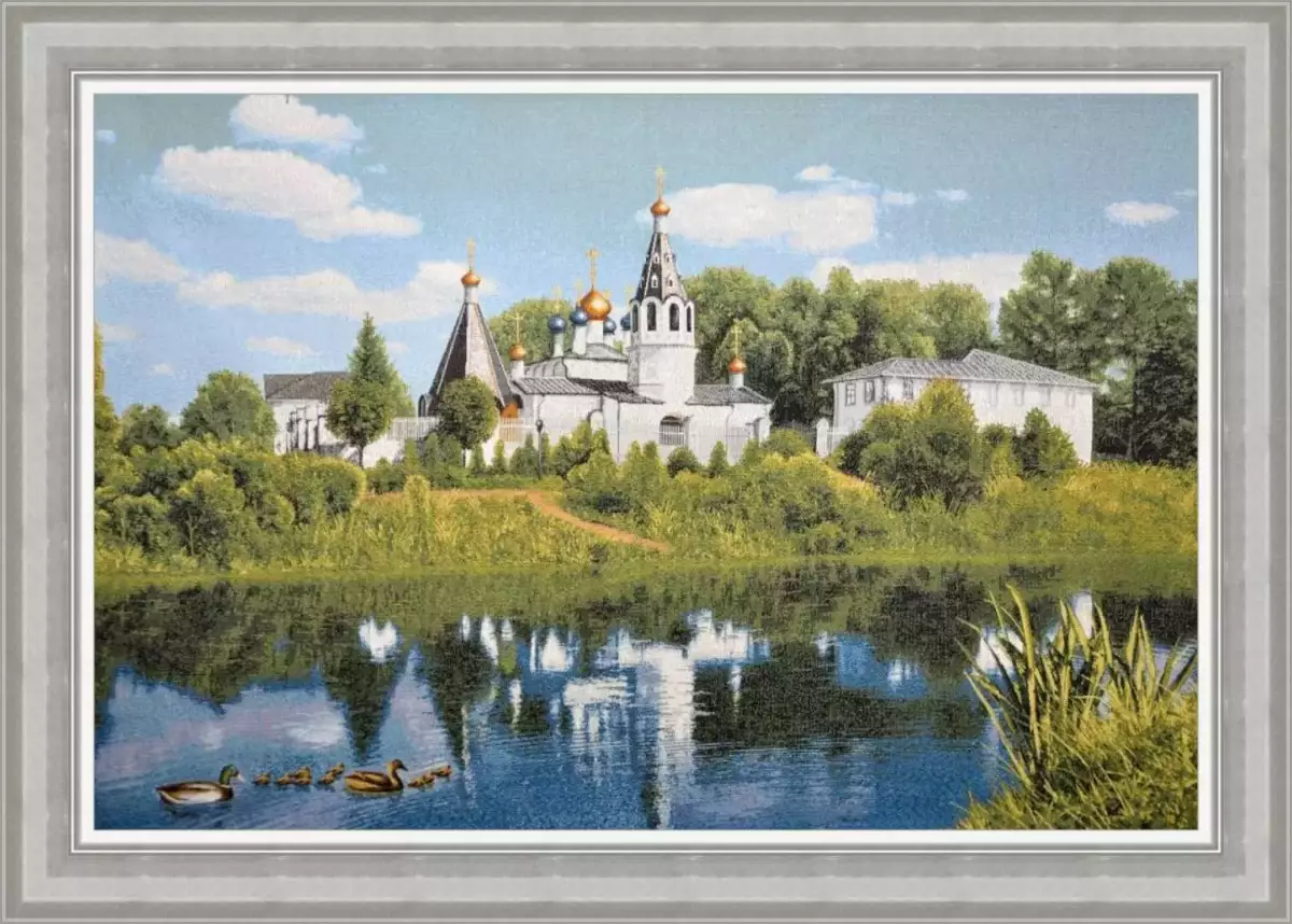 Тихая обитель. 70х105 см