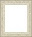 Рама багетная 50x80 для картин и зеркал, белая - 9,5 см, классическая, пластиковая, с креплением, 920-738