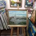 Картина. Олеся Фатеева. ЮВЖД. Холст, масло. 40х50 см. Авторская живопись.