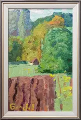Картина. Юрий Болотов. Тишина. Холст, масло. 40х25 см. Авторская живопись