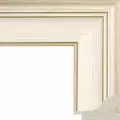 Рама багетная 70x70 для картин и зеркал - 5,8 см, классическая, пластиковая, с креплением, М-5-5