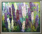Картина. Александр Филиппов Летняя радуга, холст, масло, 55х70 см. Авторская живопись.