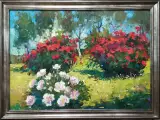 Картина. Александр Филиппов Цветущее лето холст, масло, 50х70 см, габ. 60х80 см. Авторская живопись.