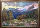 Картина. Александр Филиппов. Путник. Холст, масло. 40х60 см. Авторская живопись.