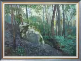 Картина. Светлана Володина Адыгея, Белый камень холст, масло, 50х70 см. Авторская живопись.