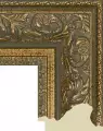 Рама багетная 60x80 для картин и зеркал, пластиковая, с креплением, 920-174