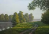 Соколов Кирилл. Лето. Холст, масло. 43х60 см. Авторская живопись