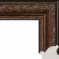 Рама багетная 40x60 для картин и зеркал - 5 см, классическая, пластиковая, с креплением, М-12-1