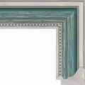 Рама багетная 30x40 для картин и зеркал - 5,1 см, классическая, пластиковая, с креплением, М-13-1
