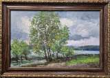 Картина. Стефан Домусчи. Этюд 2000г. Картон, масло. 35х54см. Авторская живопись.