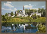 Тихая обитель. 50х70 см