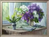 Картина. Наталья Воронкова Поэзия весны холст, масло, 66х92 см, габ 74х100 см. Авторская живопись.