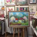 Картина. Александр Филиппов Бурное цветение, холст, масло, 50х70 см. Авторская живопись.