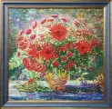 Картина. Сулеков Юрий Краски лета оргалит, масло 60х61,5 см. Авторская живопись.