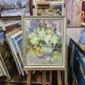 Картина. Анастасия Голубцова. Весенний букет. Холст, масло. 50х40см. Авторская живопись.