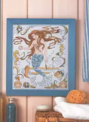 Схема для вышивания Русалка