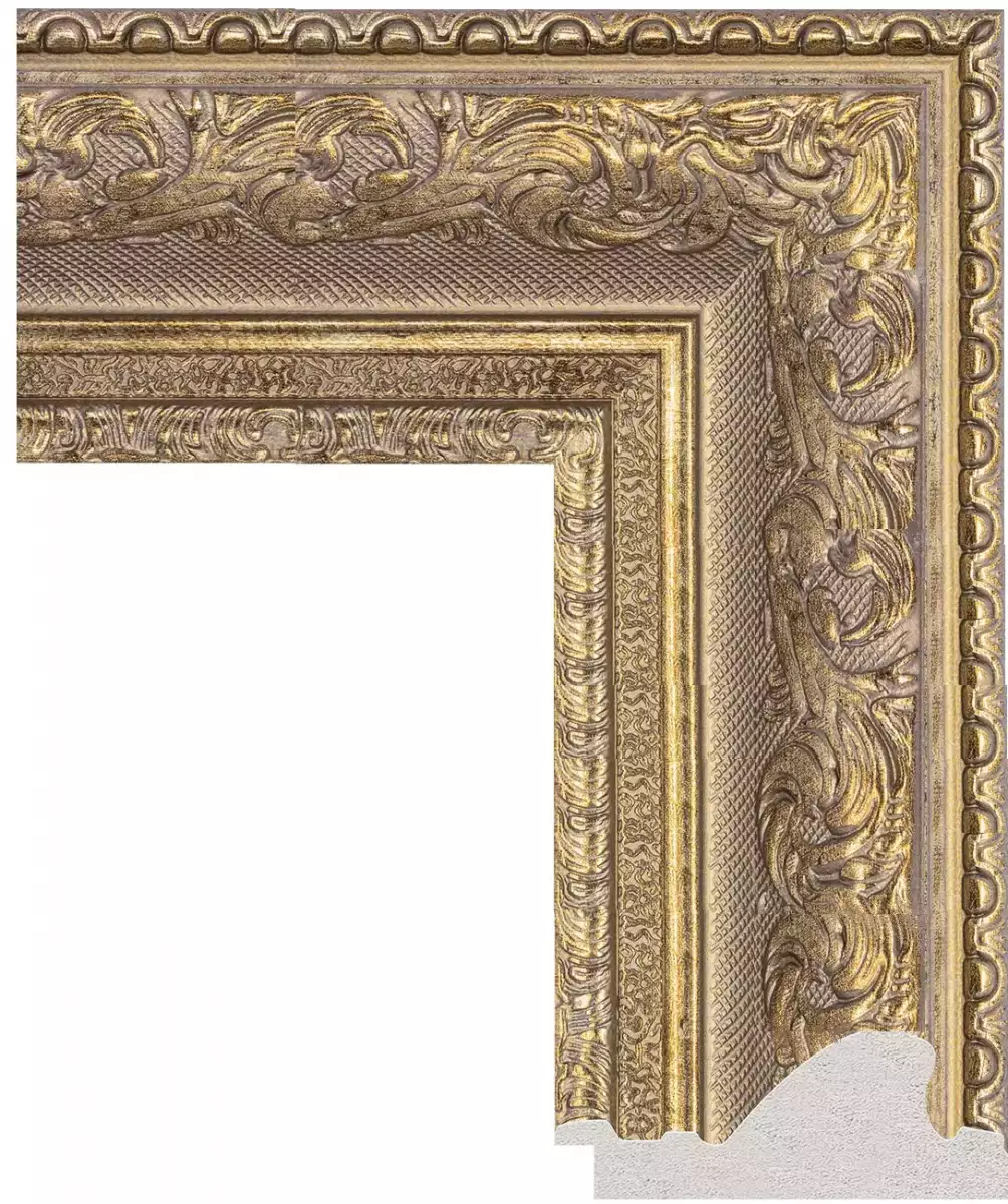 Рама багетная 40x60 для картин и зеркал - 9,2 см, классическая, пластиковая, с креплением, М-19-2