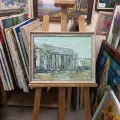 Картина. Инна Москалева. Воронеж Театр Драмы. Холст, картон, масло. 30х40 см. Авторская живопись.