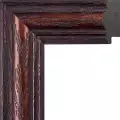 Рама багетная 50x60 для картин и зеркал - 5,5 см, классическая, пластиковая, с креплением,  М-15-1