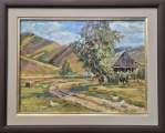 Картина. Галина Соловьёва. Воля. Холст, картон, масло. 30х40см. Авторская живопись.