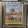 Картина. Александр Поплавский. Весна поёт. Холст, масло. 53х47 см. Авторская живопись.