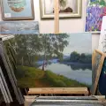 Соколов Кирилл.  Утро. Холст, масло. 43х60 см. Авторская живопись