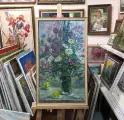 Картина. Ольга Пономарева Букет. Оргалит, масло, 68х38. Авторская живопись.