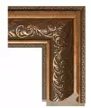 Багетная рама 55x95 для картин и зеркал, ширина - 9,9 см, классическая, пластиковая, с креплением, 157-18