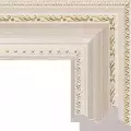 Рама багетная 40x60 для картин и зеркал - 6,7 см, классическая, пластиковая, с креплением, М-7-1